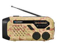 Radio i budzik Blaupunkt ER10 Beżowe FM z latarką LED